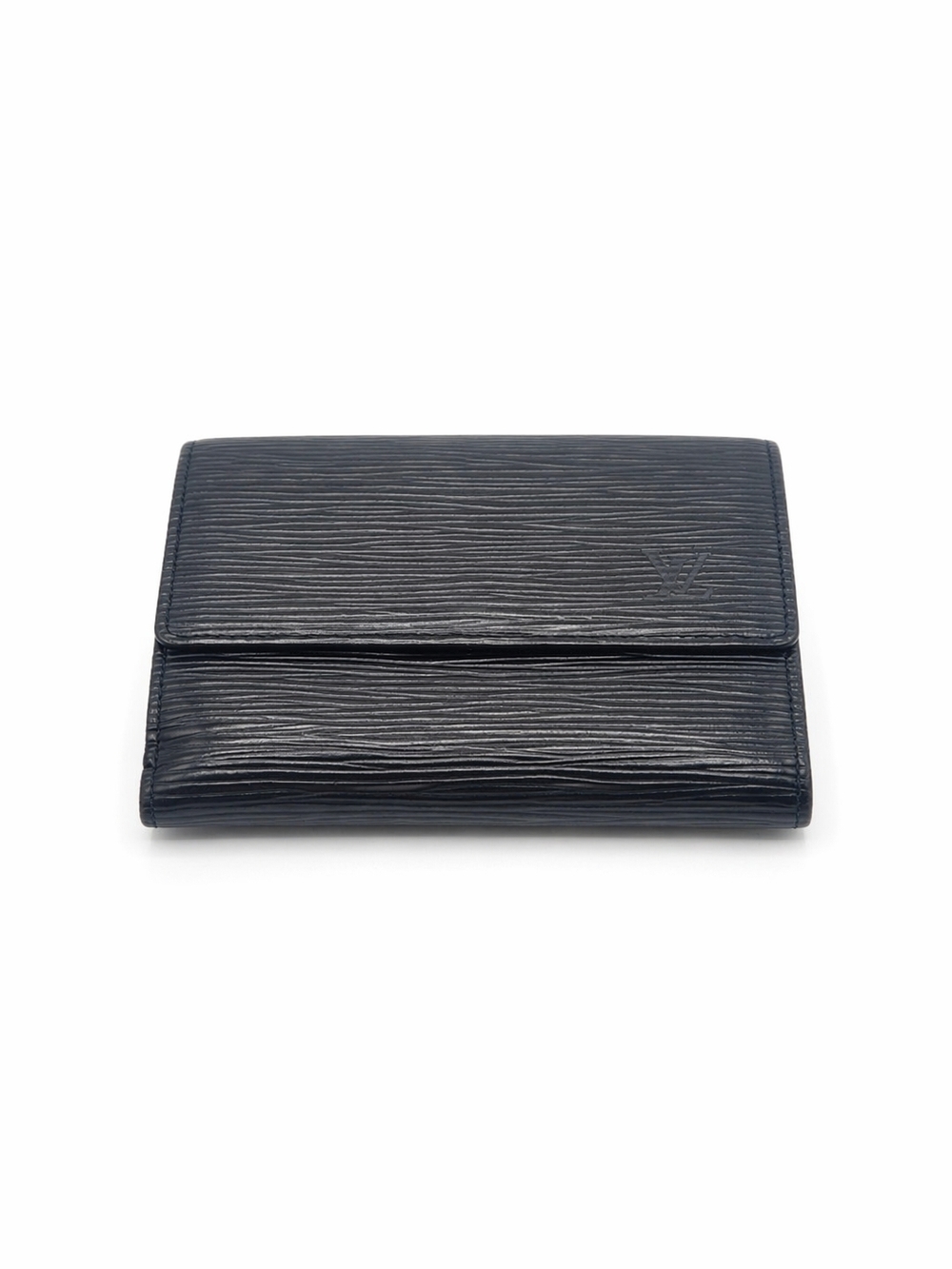 Louis Vuitton Epi Leather Compact Wallet in Black